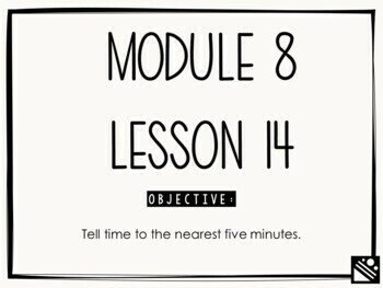 Preview of Math Presentation for Google Slides™ - 2nd Grade Module 8 Lesson 14