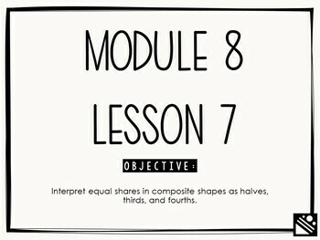 Preview of Math Presentation for Google Slides™ - 2nd Grade Module 8 Lesson 7