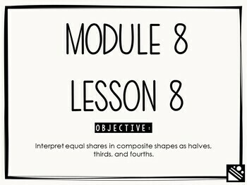 Preview of Math Presentation for Google Slides™ - 2nd Grade Module 8 Lesson 8