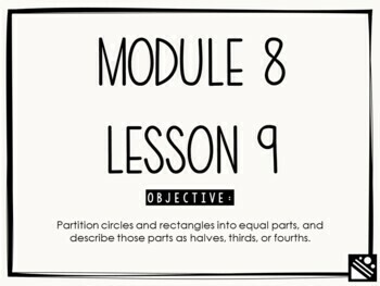 Preview of Math Presentation for Google Slides™ - 2nd Grade Module 8 Lesson 9