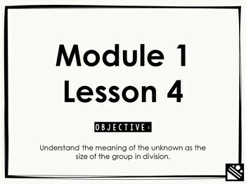 Preview of Math Presentation for Google Slides™ - 3rd Grade Module 1 Lesson 4