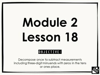 Preview of Math Presentation for Google Slides™ - 3rd Grade Module 2 Lesson 18