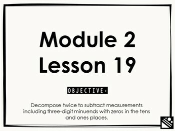 Preview of Math Presentation for Google Slides™ - 3rd Grade Module 2 Lesson 19