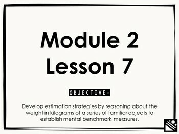 Preview of Math Presentation for Google Slides™ - 3rd Grade Module 2 Lesson 7