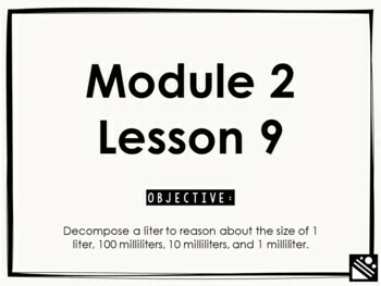 Preview of Math Presentation for Google Slides™ - 3rd Grade Module 2 Lesson 9