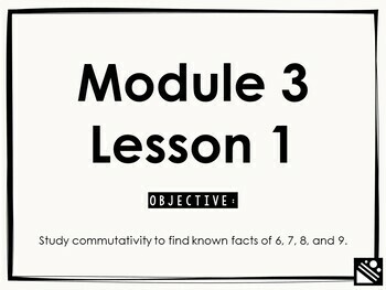 Preview of Math Presentation for Google Slides™ - 3rd Grade Module 3 Lesson 1
