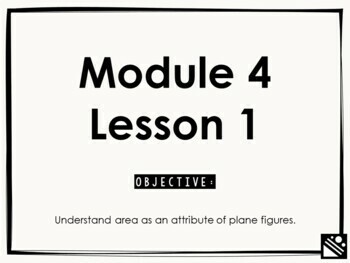 Preview of Math Presentation for Google Slides™ - 3rd Grade Module 4 Lesson 1