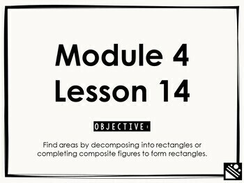 Preview of Math Presentation for Google Slides™ - 3rd Grade Module 4 Lesson 14