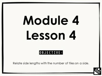 Preview of Math Presentation for Google Slides™ - 3rd Grade Module 4 Lesson 4