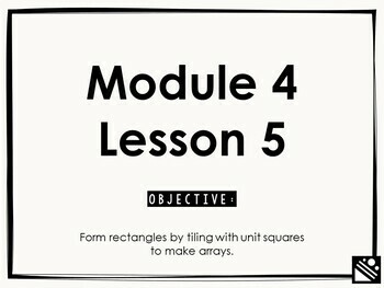Preview of Math Presentation for Google Slides™ - 3rd Grade Module 4 Lesson 5