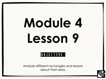 Preview of Math Presentation for Google Slides™ - 3rd Grade Module 4 Lesson 9