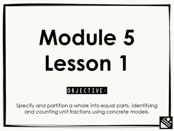 Preview of Math Presentation for Google Slides™ - 3rd Grade Module 5 Lesson 1