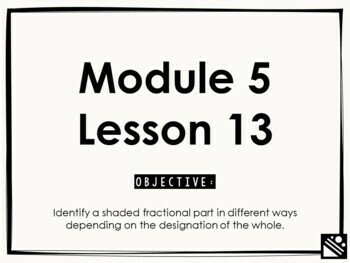 Preview of Math Presentation for Google Slides™ - 3rd Grade Module 5 Lesson 13