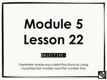Preview of Math Presentation for Google Slides™ - 3rd Grade Module 5 Lesson 22