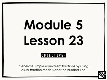 Preview of Math Presentation for Google Slides™ - 3rd Grade Module 5 Lesson 23