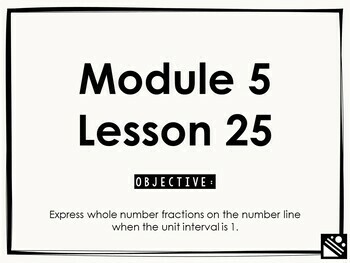 Preview of Math Presentation for Google Slides™ - 3rd Grade Module 5 Lesson 25