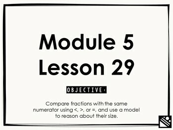 Preview of Math Presentation for Google Slides™ - 3rd Grade Module 5 Lesson 29