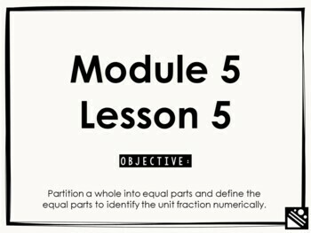 Preview of Math Presentation for Google Slides™ - 3rd Grade Module 5 Lesson 5