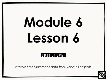 Preview of Math Presentation for Google Slides™ - 3rd Grade Module 6 Lesson 6