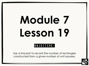Preview of Math Presentation for Google Slides™ - 3rd Grade Module 7 Lesson 19