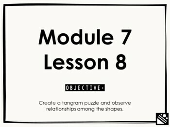 Preview of Math Presentation for Google Slides™ - 3rd Grade Module 7 Lesson 8
