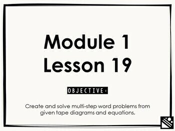 Preview of Math Presentation for Google Slides™ - 4th Grade Module 1 Lesson 19
