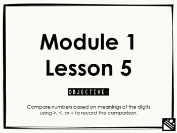 Preview of Math Presentation for Google Slides™ - 4th Grade Module 1 Lesson 5