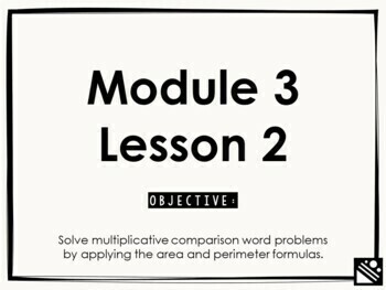 Preview of Math Presentation for Google Slides™ - 4th Grade Module 3 Lesson 2