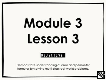 Preview of Math Presentation for Google Slides™ - 4th Grade Module 3 Lesson 3