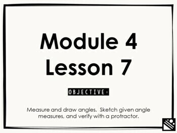 Preview of Math Presentation for Google Slides™ - 4th Grade Module 4 Lesson 7