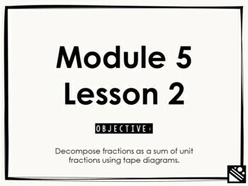 Preview of Math Presentation for Google Slides™ - 4th Grade Module 5 Lesson 2