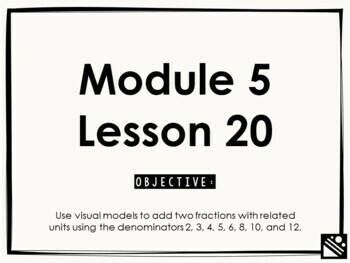 Preview of Math Presentation for Google Slides™ - 4th Grade Module 5 Lesson 20
