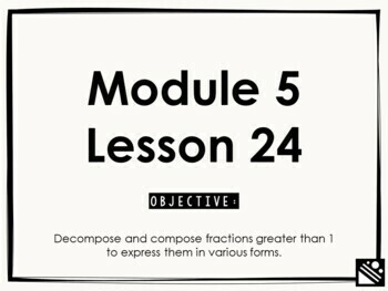 Preview of Math Presentation for Google Slides™ - 4th Grade Module 5 Lesson 24