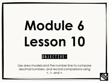 Preview of Math Presentation for Google Slides™ - 4th Grade Module 6 Lesson 10