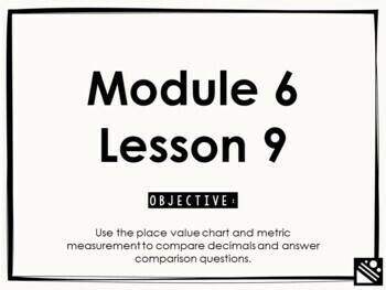 Preview of Math Presentation for Google Slides™ - 4th Grade Module 6 Lesson 9