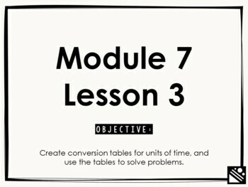 Preview of Math Presentation for Google Slides™ - 4th Grade Module 7 Lesson 3