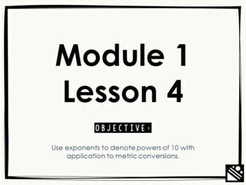Preview of Math Presentation for Google Slides™ - 5th Grade Module 1 Lesson 4