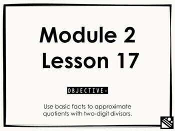 Preview of Math Presentation for Google Slides™ - 5th Grade Module 2 Lesson 17