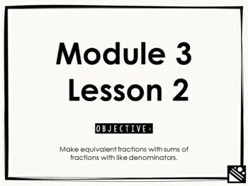 Preview of Math Presentation for Google Slides™ - 5th Grade Module 3 Lesson 2