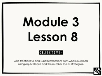 Preview of Math Presentation for Google Slides™ - 5th Grade Module 3 Lesson 8