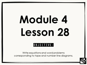 Preview of Math Presentation for Google Slides™ - 5th Grade Module 4 Lesson 28