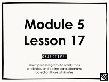 Preview of Math Presentation for Google Slides™ - 5th Grade Module 5 Lesson 17