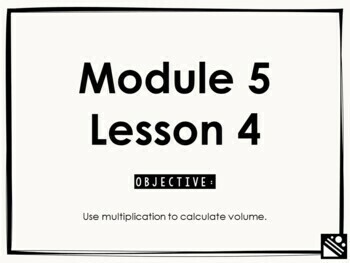Preview of Math Presentation for Google Slides™ - 5th Grade Module 5 Lesson 4