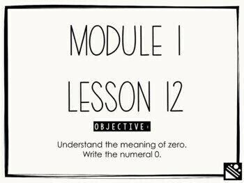 Preview of Math Presentation for Google Slides™ - Kindergarten Module 1 Lesson 12
