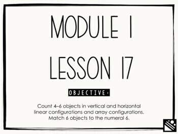 Preview of Math Presentation for Google Slides™ - Kindergarten Module 1 Lesson 17