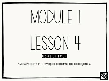Preview of Math Presentation for Google Slides™ - Kindergarten Module 1 Lesson 4