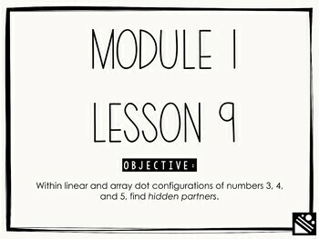 Preview of Math Presentation for Google Slides™ - Kindergarten Module 1 Lesson 9