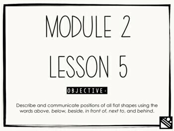 Preview of Math Presentation for Google Slides™ - Kindergarten Module 2 Lesson 5