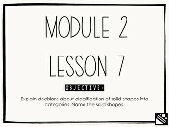 Preview of Math Presentation for Google Slides™ - Kindergarten Module 2 Lesson 7
