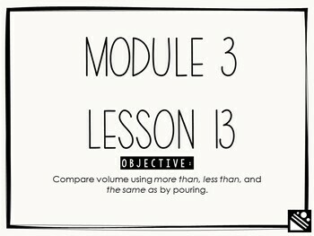 Preview of Math Presentation for Google Slides™ - Kindergarten Module 3 Lesson 13